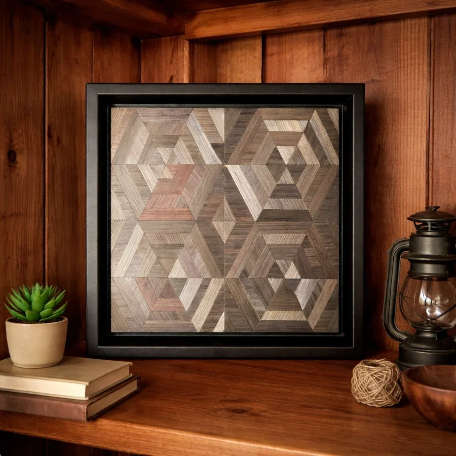 Hex mis en scène dans un intérieur