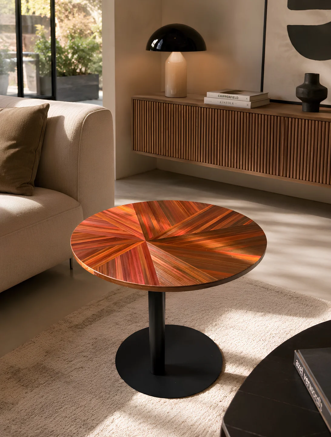 Sienna, table d'appoint mise en scène dans un intérieur